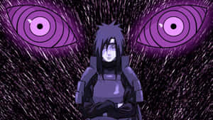 Naruto Uzuamki With His Powerful Rinnegan Wallpaper