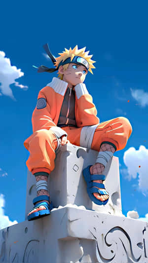 Naruto_ Uzumaki_ Contemplative_ Moment Wallpaper