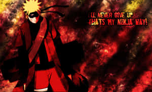 Naruto Uzumaki In Sage Mode Powering Up Wallpaper