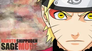 Naruto Uzumaki Mastering Sage Mode Wallpaper