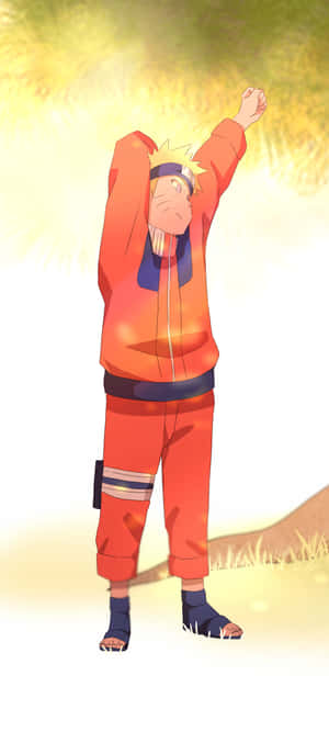 Naruto Uzumaki Victory Pose Wallpaper