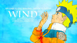 Naruto Wind Quote Wallpaper