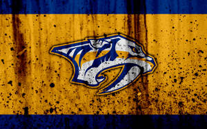 Nashville Predators Artistic Poster Wallpaper