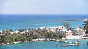 Nassau Bahamas Resort Island Buildings Wallpaper