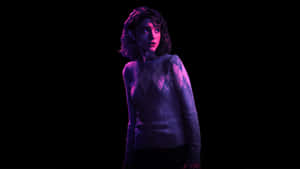 Natalia Dyer In Darkness Stranger Things Pfp Wallpaper