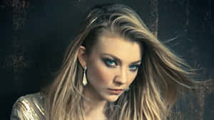 Natalie Dormer Confidently Posing In A Stunning Portrait Wallpaper