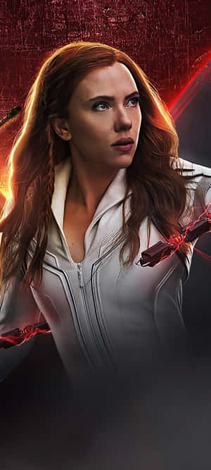 Natasha Romanoff Preparing For Action Wallpaper