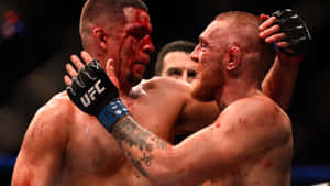 Nate Diaz Versus Conor Mcgregor Wallpaper