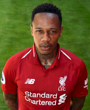 Nathaniel Clyne Looking At Camera Wallpaper