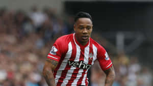 Nathaniel Clyne Running Up-close Wallpaper