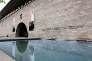 National Galleryof Victoria Entrance Wallpaper