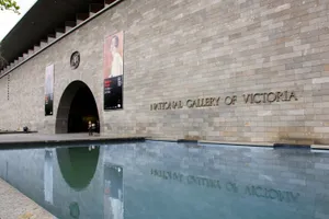 National Galleryof Victoria Entrance Wallpaper