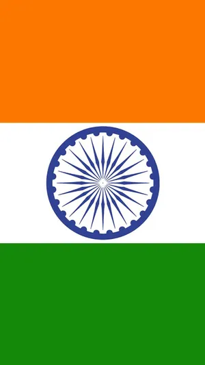 National Indian Flag Mobile Wallpaper