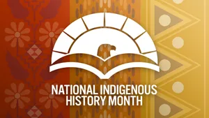 National Indigenous History Month Banner Wallpaper