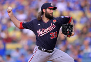 Nationals Pitcherin Action.jpg Wallpaper