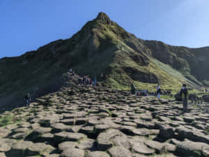 Nature Preserve Giant's Causeway Mountain Wallpaper