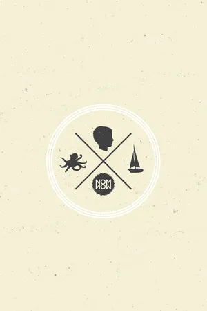 Nautical Compass Design Wallpaper