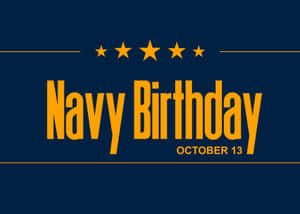 Navy Birthday October13 Wallpaper