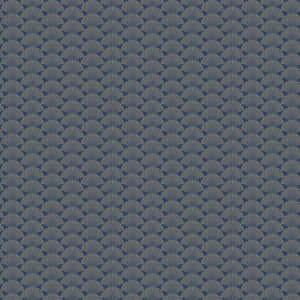 Navy Gold Art Deco Pattern Wallpaper