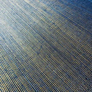 Navy Gold Fabric Texture Wallpaper