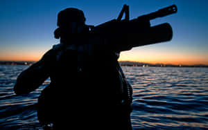 Navy Seals Putting Their Training To Work Wallpaper