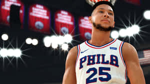 Nba 2k21 3d Ben Simmons Wallpaper