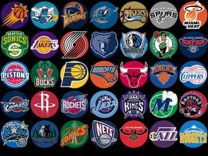 Nba Basketball Team Logos Wallpaper
