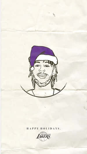 Nba Christmas Lakers Wallpaper