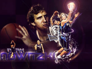 Nba Dirk Nowitzki Fan Artwork Wallpaper