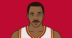 Nba Greatest Athlete Moses Malone Wallpaper