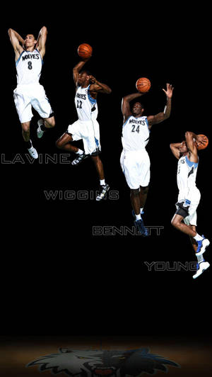 Nba Iphone Minnesota Timberwolves Players Wallpaper