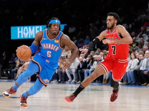 Nba Luguentz Dort And Troy Brown Jr Wallpaper