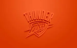 Nba Team Oklahoma City Thunders Okc Logo Wallpaper
