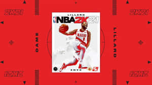 Nba2k21 Damian Lillard Red Wallpaper