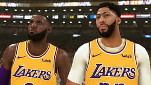 Nba2k21 Lebron James Anthony Davis Wallpaper