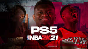 Nba2k21 Zion Williamson Ps5 Wallpaper