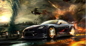 Need For Speed Laptop Art Wallpaper