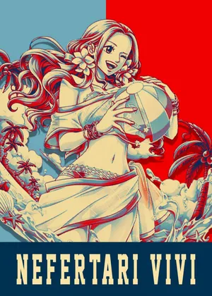 Nefertari Vivi Pop Art Poster Wallpaper