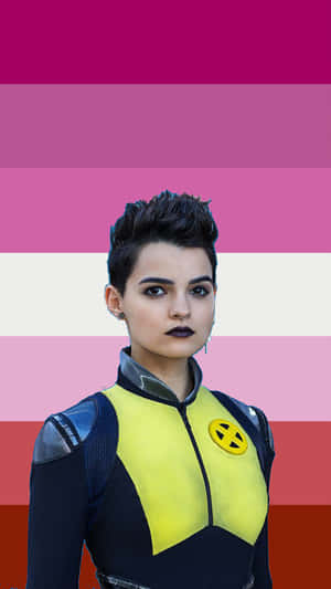 Negasonic Teenage Warhead Action Pose Wallpaper