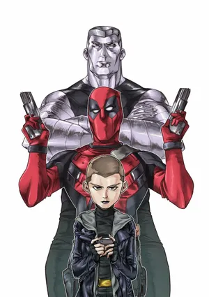 Negasonic Teenage Warhead In Action Wallpaper