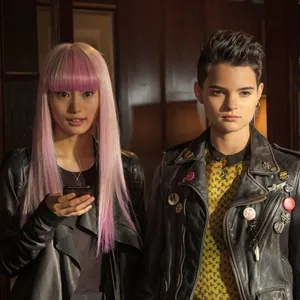 Negasonic Teenage Warhead In Action Wallpaper