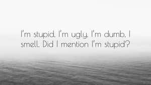 Negative Self Talk Quotes Wallpaper