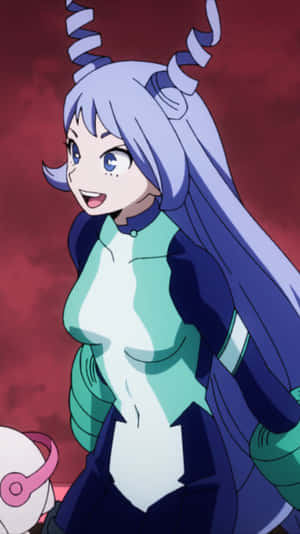 Nejire Hado Is A Powerful Superhero In The My Hero Academia Universe Wallpaper