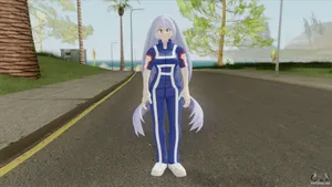 Nejire Hado Is An Epitome Of Strength And Enthusiasm As An Aspiring Heroine Wallpaper