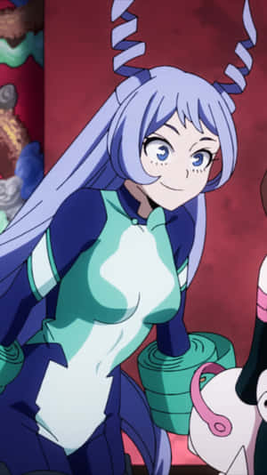 Nejire Hado Unleashing Her Power Wallpaper