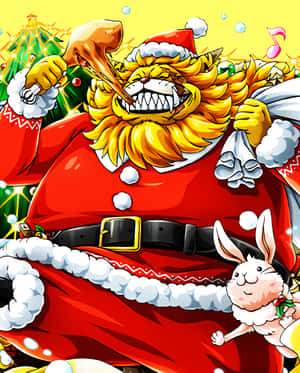 Nekomamushi And His Loyal Companion, King Of The Beasts. Wallpaper