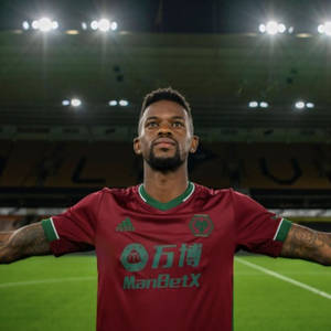 Nelson Semedo On Empty Field Wallpaper