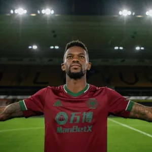 Nelson Semedo On Empty Field Wallpaper