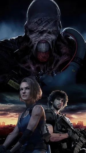 Nemesis In Resident Evil 3 Wallpaper