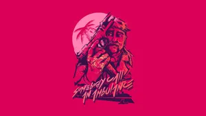 Neo-80s Miami, As Presented In Hotline Miami Wallpaper